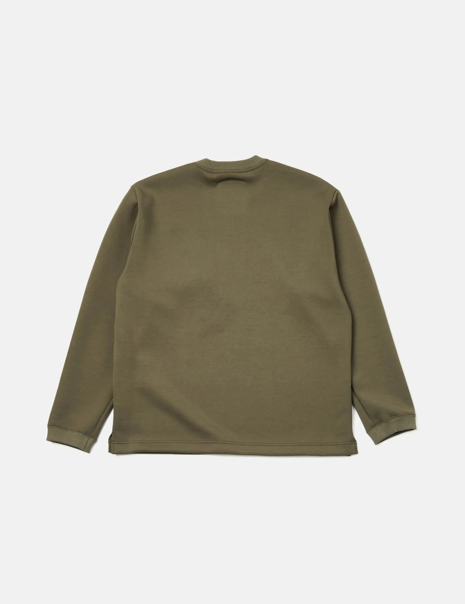 And Wander Airly Warm T-Shirt - Khaki