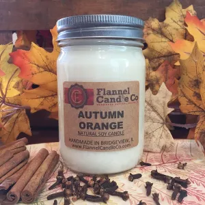 Autumn Orange Soy Candle