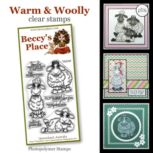 Beccy's Place - Warm and Woolly, Clear Stamp Set