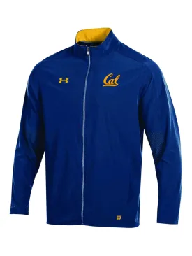 Cal Bears Under Armour Navy Full Zip On-Field Stealth Charger Warm Up Jacket