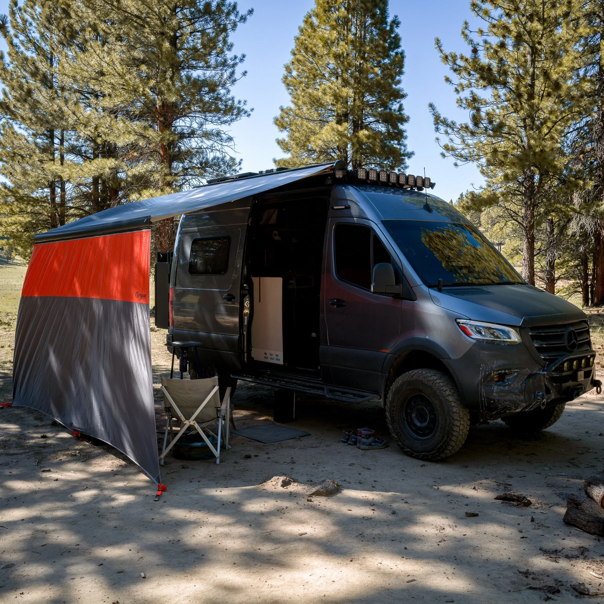 Canyon Awning Shade Extension