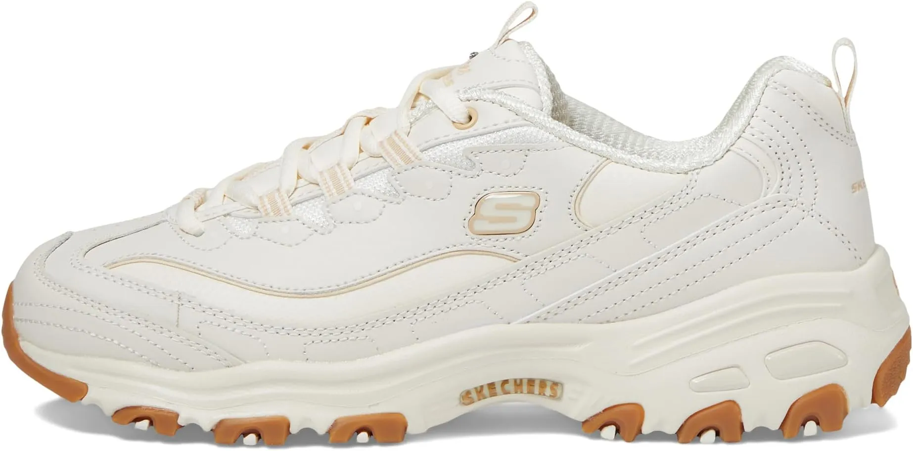 D'Lites-Good Neutral SKECHERS Sneakers, Off-White