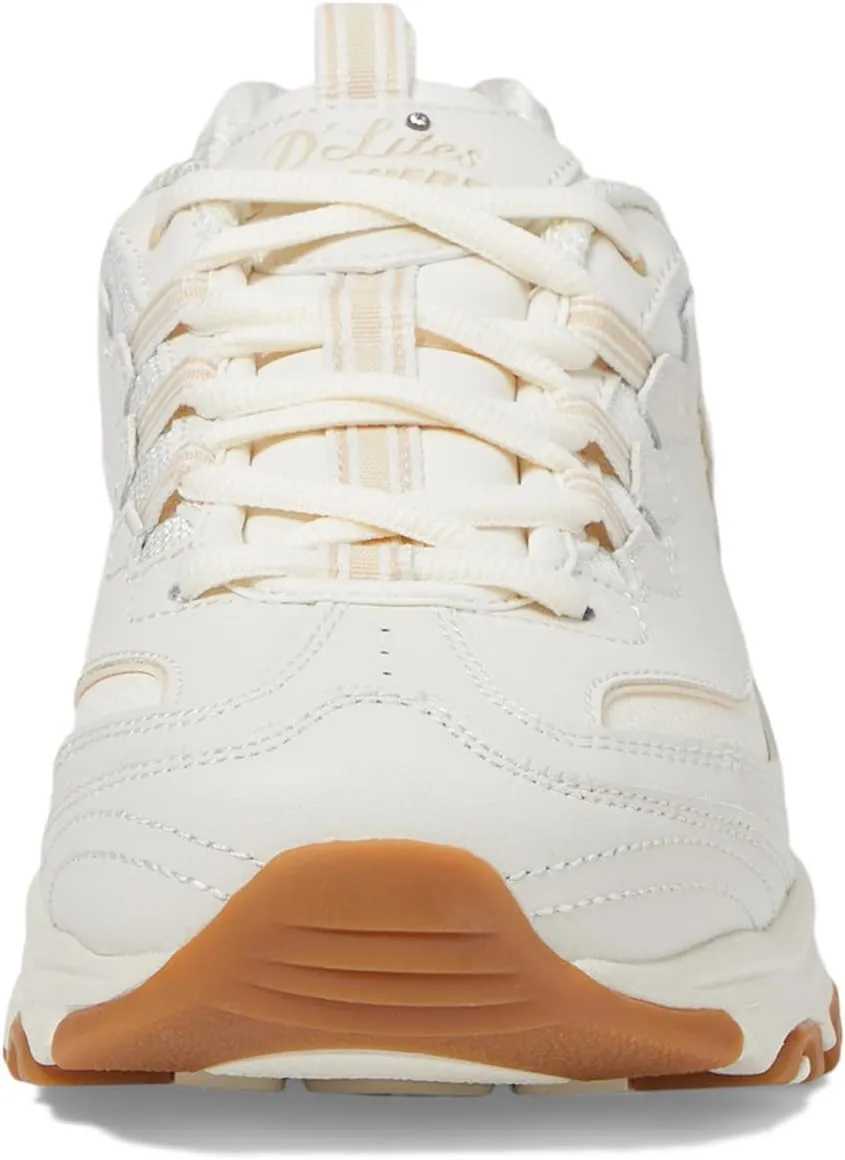 D'Lites-Good Neutral SKECHERS Sneakers, Off-White