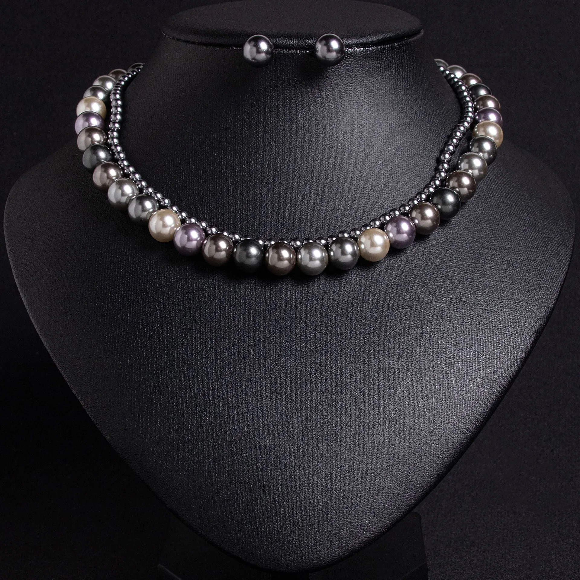 Fashionable light luxury high-end autumn and winter pearl necklace for women fashion trend high-end chain clavicle chain jewelry