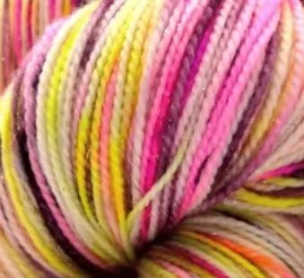 Fiber Stash Twinkle Toes Sock Yarn