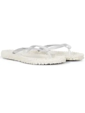 Ilse Jacobsen T Flip Flops With Silver Cheerful41 Creme