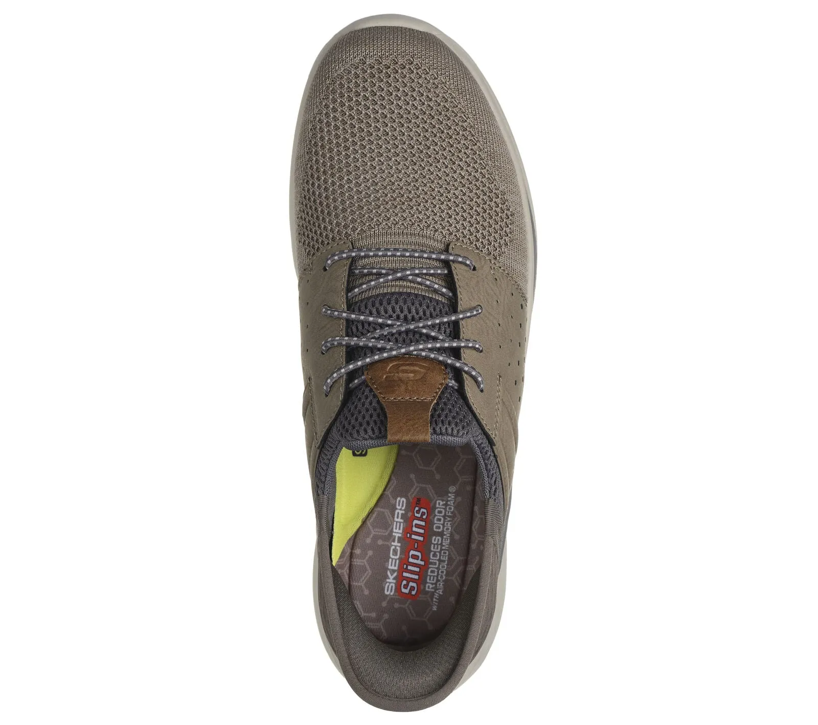 MEN'S SKECHERS SLIP-INS RELAXED SLADE-OCON | TAUPE