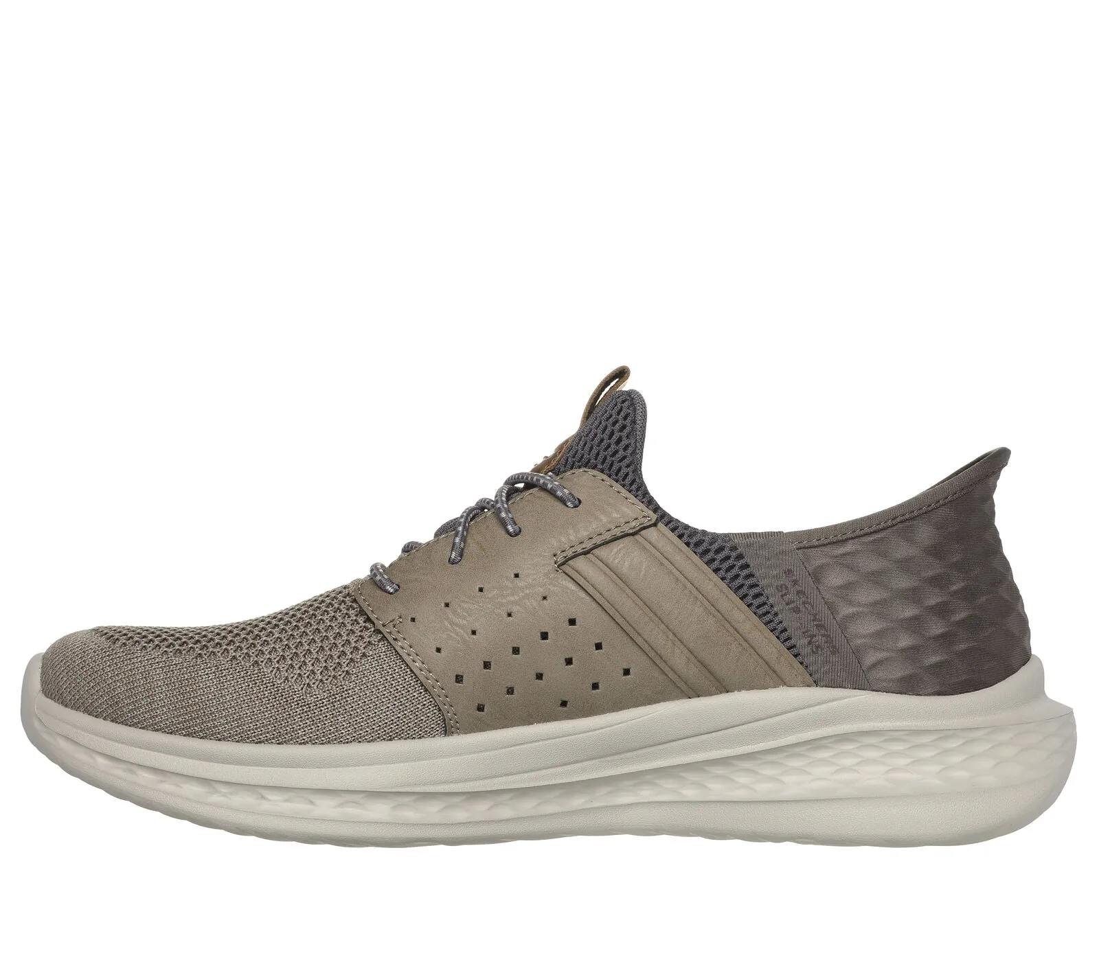 MEN'S SKECHERS SLIP-INS RELAXED SLADE-OCON | TAUPE