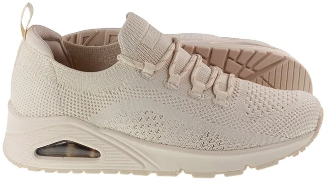 Skechers Trainers Womens Uno Everywear Off White