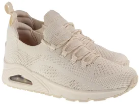 Skechers Trainers Womens Uno Everywear Off White