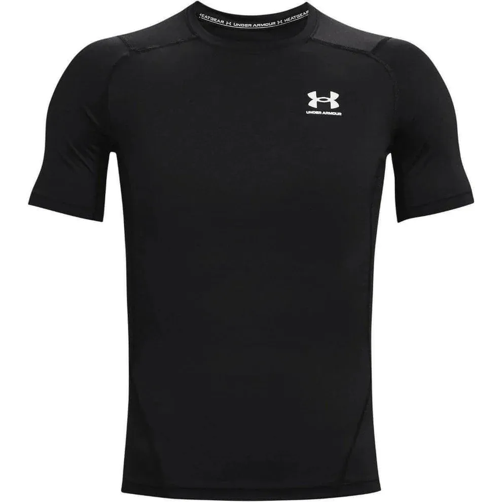 Under Armour HeatGear Compression T-Shirt - Black