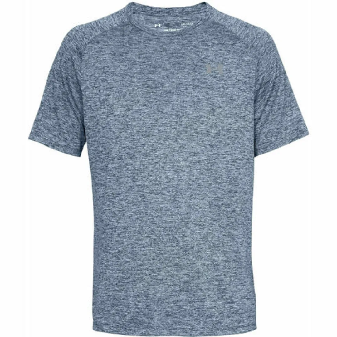 Under Armour Tech T-Shirt - Navy / Grey