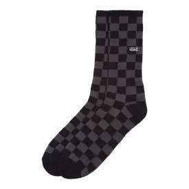 Vans Checkerboard Crew Sock Black/Charcoal